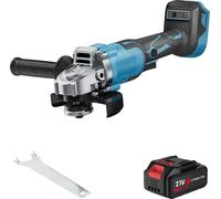 Meuleuse d'angle, disque de 125mm, moteur brushless, 1 kit de batteries