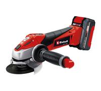 Einhell Meuleuse d'angle sans fil TE-AG 18/115 Li Kit Power X-Change 18 V 115 mm (1×3,0 Ah)