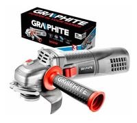 GRAPHITE Meuleuse d'angle 900W, disque 125 x 22.2 mm, vitesse 3000-12000 rpm