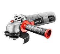 GRAPHITE Meuleuse d'angle 750W avec variateur de vitesse, disque de 125 mm