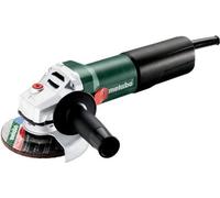 Meuleuse d'angle METABO WEQ 1400-125, Ecrou de serrage rapide M-Quick, Capot de protection, Poignée supplémentaire