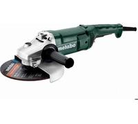 Meuleuse d'angle METABO WP 2200-230, Interrupteur Homme-Mort, Capot de Protection, Poignée Supplémentaire
