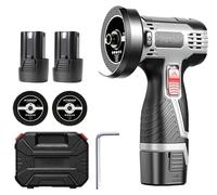 Meuleuse d'angle mini sans fil - 16,8 V - Pour polir, poncer et découper - Livrée avec 2 batteries - 1 prise secteur EU