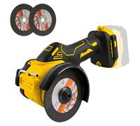 Meuleuse d'angle mini sans fil de 76 mm, 20 000 tr/min, compatible avec les batteries Dewalt 18V/20V