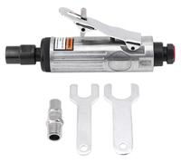 Meuleuse d'angle pneumatique avec kit de meules pneumatiques de 1/4 de pouce, pour le polissage et le meulage