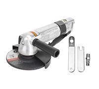 Meuleuse d'angle pneumatique industrielle XQ-818, meuleuse d'air de 5 pouces 11 000 tr/min avec entrée d'air 1/4 po, consommation d'air de 3,8 CFM à une pression de fonctionnement (Machine de 5