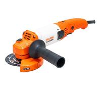 RURIS Meuleuse d’angle électrique RA1100V 1000W, disque 125 mm, vitesse variable 3000-11000 tr/min, blocage interrupteur, outil polyvalent pour coupe et meulage métal, béton, pierre, bois