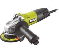 Meuleuse d'angle RYOBI RAG800-125G, 800 W, 125 mm, 12000 tr/min, avec disque métal et clé