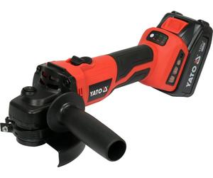 Meuleuse d'angle sans fil 18V, 125mm, 3000-8500 min-¹ (1xBatterie 4Ah+Chargeur)