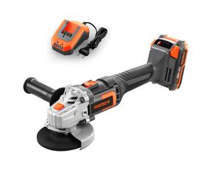 Meuleuse d'angle sans fil 20V FUXTEC FX-E1WS20 - set avec batterie 2Ah et chargeur 2,4A