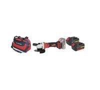 Meuleuse d'angle sans fil AGB L2024, Ø 115 mm, 18 V, 2 batteries, 4 Ah, sac, STAYER