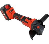 Meuleuse d'angle sans fil avec moteur sans balais et batterie 21V 4.0Ah Poignée auxiliaire pour meulage et polissage 125mm