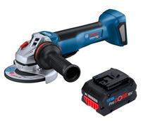 Meuleuse d'angle sans fil Bosch GWS 18V-10 P Professional 18 V 125 mm sans balais + 1 batterie ProCORE 5,5 Ah - sans chargeur