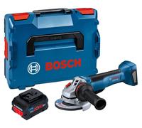 Meuleuse d'angle sans fil Bosch GWS 18V-10 P Professional 18 V 125 mm sans balais + 1 batterie ProCORE 5,5 Ah + L-Boxx - sans chargeur