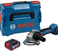 Meuleuse d'angle sans fil Bosch GWS 18V-8 Professional 18 V 125 mm Brushless + 1 batterie 4,0 Ah + L Boxx - sans chargeur