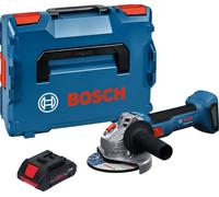 Meuleuse d'angle sans fil Bosch GWS 18V-8 Professional 18 V 125 mm Brushless + 1 batterie ProCORE 4,0 Ah + L Boxx - sans chargeur