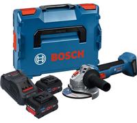 Meuleuse d'angle sans fil Bosch GWS 18V-8 Professional 18 V 125 mm Brushless + 2 batteries ProCORE 5,5 Ah + chargeur + L Boxx