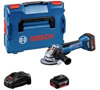 Bosch Meuleuse angulaire sans fil GWS 18V-10 P Professional 125 mm 2x5,0Ah Chargeur