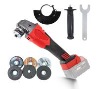Meuleuse d'angle sans fil de 125 mm, sans balais, 12000 tr/min, compatible avec les batteries M18 18V