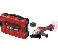 Meuleuse dangle sans fil Einhell 4431155+4540011 125 mm sans batterie, sans chargeur, + écrou à serrage rapide, + coffret e-case 18 V