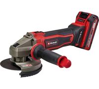 Meuleuse dangle sans fil Einhell TE-AG 18/125-2 Li (1x4,0 Ah) 4431190 125 mm + batterie, + chargeur 18 V 4 Ah