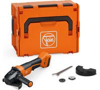 FEIN Meuleuse d’angle sans fil Ø125 mm, CCG18-125-12 PD AS, 18V, Durable et puissante, pour Chargeur, Ponçage et ébavurage, moteur sans balai, sans Batteries ni Chargeur. Interrupteur «homme mort»