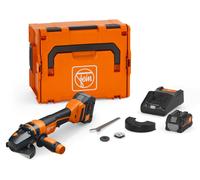 Meuleuse d'angle sans fil Fein PROTAGO Ø 125 mm CCG 18-125-12 PD-SEC, kit 8 Ah ProCORE | 71222062000