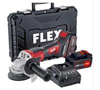 Meuleuse d'angle sans fil FLEX L 125 18,0-EC LD/5,0 - 18V - coffret + 2 batteries 5Ah + 1 chargeur
