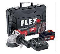Flex-Tools Meuleuse d'angle sans fil L 125 18,0-EC LD/5,0 18V – coffret, 2 batteries 5Ah, chargeur
