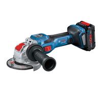 Meuleuse d'angle sans fil GWX 18V-15 SC M14 X-LOCK Disque-D.125mm avec 2 batteries 5,5Ah