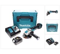 Meuleuse d'angle sans fil Makita DGA 519 RF1J 18 V 125 mm Brushless X-Lock + 1 batterie 3,0 Ah + chargeur + Makpac