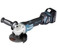Meuleuse d'angle sans fil Makita DGA517RTJ 125 mm + 2 batteries, + chargeur 18 V 5 Ah