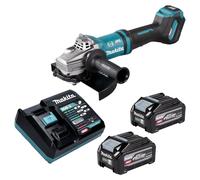 Meuleuse d'angle sans fil Makita GA 038 GU201 40 V max. 230 mm sans balais + 2 batteries 4,0 Ah + chargeur