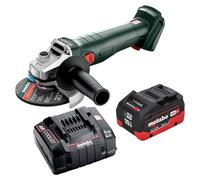 Meuleuse d'angle sans fil Metabo W 18 7-125 18 V 125 mm + 1 batterie LiHD 10,0 Ah + chargeur