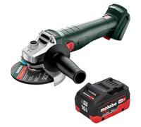 Meuleuse d'angle sans fil Metabo W 18 7-125 18 V 125 mm + 1 batterie LiHD 10,0 Ah - sans chargeur