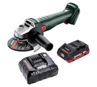 Meuleuse d'angle sans fil Metabo W 18 7-125 18 V 125 mm + 1 batterie LiHD 4,0 Ah + chargeur