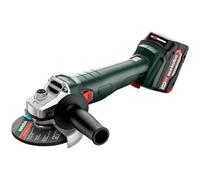Meuleuse d'angle sans fil - METABO - W 18 L 9-125 - 18 V - MetaBOX 165 L