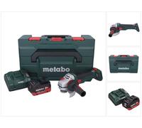 Meuleuse d'angle sans fil Metabo WB 18 LTX BL 15-125 Quick 18 V 125 mm sans balais + 1 batterie 10,0 Ah + chargeur + metaBOX