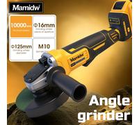Meuleuse d'angle sans fil (outil seul), moteur sans balais, contrôle à 3 vitesses, design compact | Compatible avec DEWALT 20V | Meulage, polissage (outil uniquement) 100MM-no battery