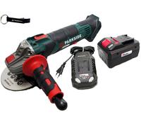 Meuleuse d'angle sans fil PARKSIDE® 20 V PWSA 20-Li / avec batterie intelligente (8 Ah) et chargeur (4,5 A)