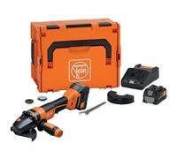 Meuleuse d'angle sans fil PROTAGO - CCG 18-125-10PD-SEC + 2 batteries 18V 8Ah FEIN