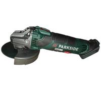Meuleuse d'angle sans fil PWSA 20-Li, équipe Parkside X20V (dans une Mallette de transport, sans Batterie ni Chargeur)