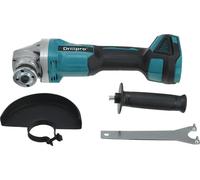 Meuleuse d'angle sans fil - Sans balais 125 mm - Puissance 800 W - Vitesse à vide 10 000 tr/min - Broche M14 - Tension 18 V - Sans batterie - Or