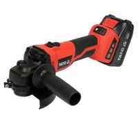 Meuleuse d'angle sans fil 18V, 125mm, 3000-8500 min-¹ (1xBatterie 4Ah+Chargeur)