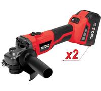 Meuleuse d'angle YATO 18V, variateur de vitesse, batterie 2x4,0Ah YT-828295