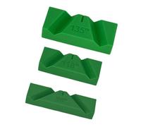 Meuleuse de forets professionnelle, ensemble de 3 pièces, angle réglable 90 ° 118 ° 135 ° pour bois, métal, matériaux ABS, installation rapide, ensemble d ' affûteuse de forets
