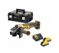 Meuleuse DEWALT Ø125mm 18V - 2 batteries 5Ah POWERSTACK - DCG405H2T-QW