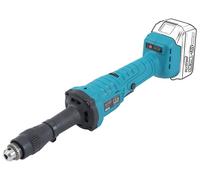Meuleuse droite 18V/21V, sans balais, mandrin de serrage de 6 mm, 6 vitesses