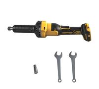 Meuleuse droite à batterie, ponceuse droite professionnelle, 4 vitesses variables pour ponçage, polissage, gravure (sans batterie) (compatible avec DeWalt)