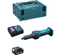 Meuleuse droite MAKITA DGD800RTJ1 (1 x 5,0 Ah + DC18RC + MAKPAC 2)